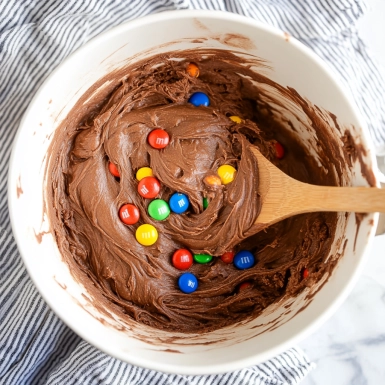 Easy Brownie Mix Halloween Monster Cookies