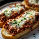 Garlic Bread Sloppy Joes