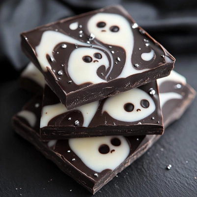 Ghastly Candy Bark A Spooktacular Last-Minute Halloween Treat