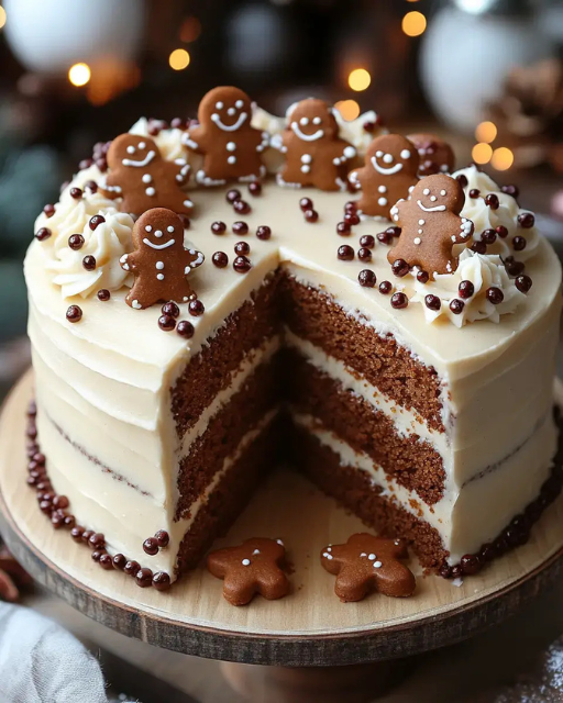 Gingerbread Cake - warm, spiced perfection that tastes like the holidays!