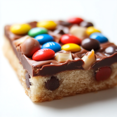 Leftover Candy Shortbread Bars