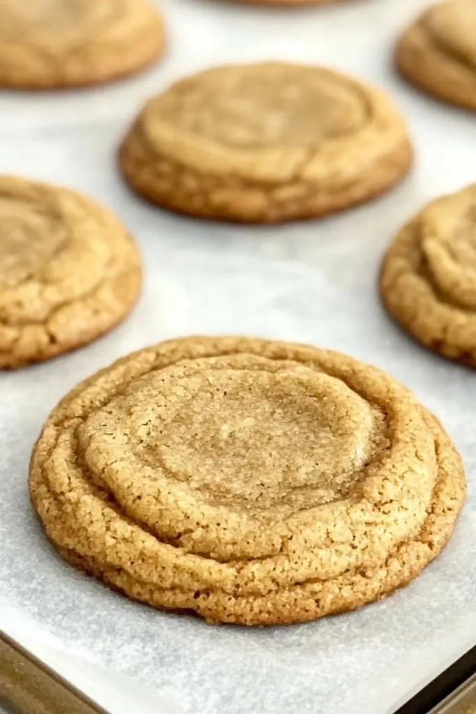 Maple Brown Sugar Cookies 