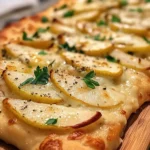 Pear and Gorgonzola Flatbread