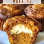 Pumpkin Cheesecake Muffins