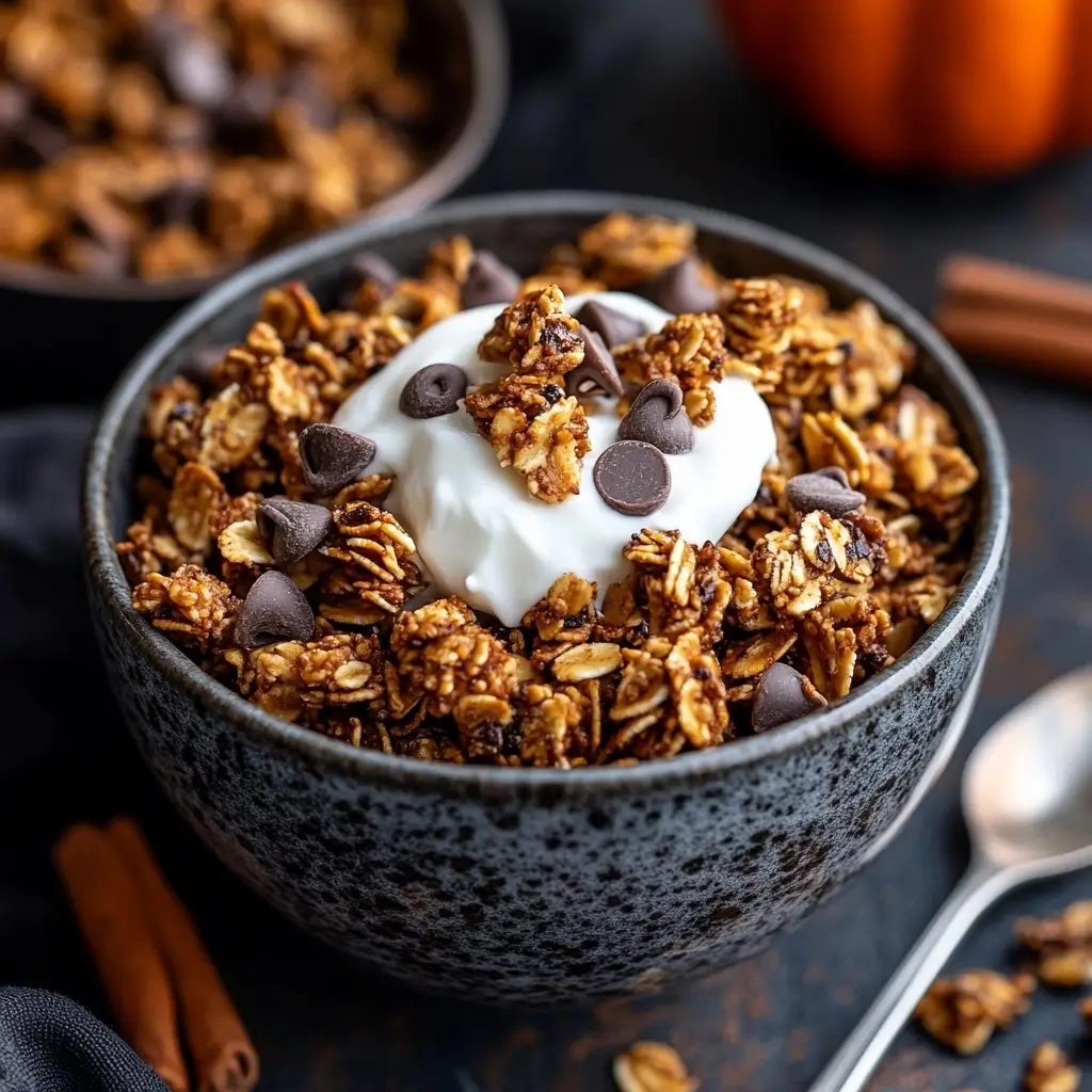 Pumpkin Chocolate Chip Granola