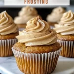 Pumpkin Latte Cupcakes with Cinnamon Brown Sugar Frosting