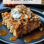 Pumpkin Oatmeal Dump Cake