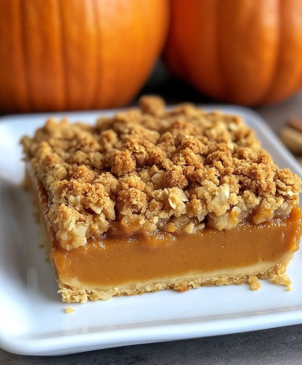 Pumpkin Pie Crumble - MmmRecipes : Easy and Delicious Recipes