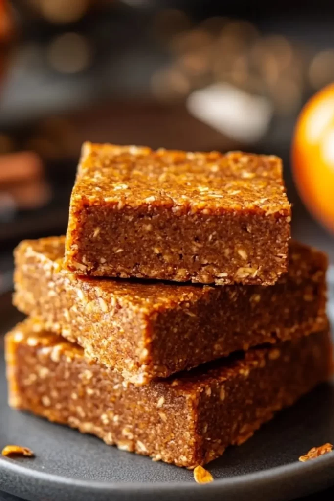 Pumpkin Spice Protein Bars

