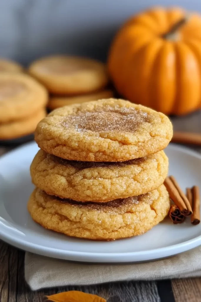 Pumpkin Spice Sugar Cookies