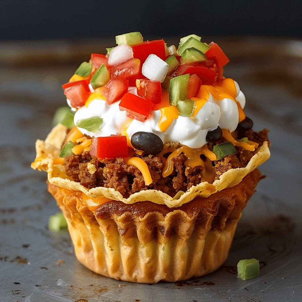 Taco Cupcakes