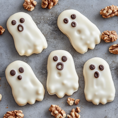 Nutter Butter Ghosts: Spooky No-Bake Halloween Treats