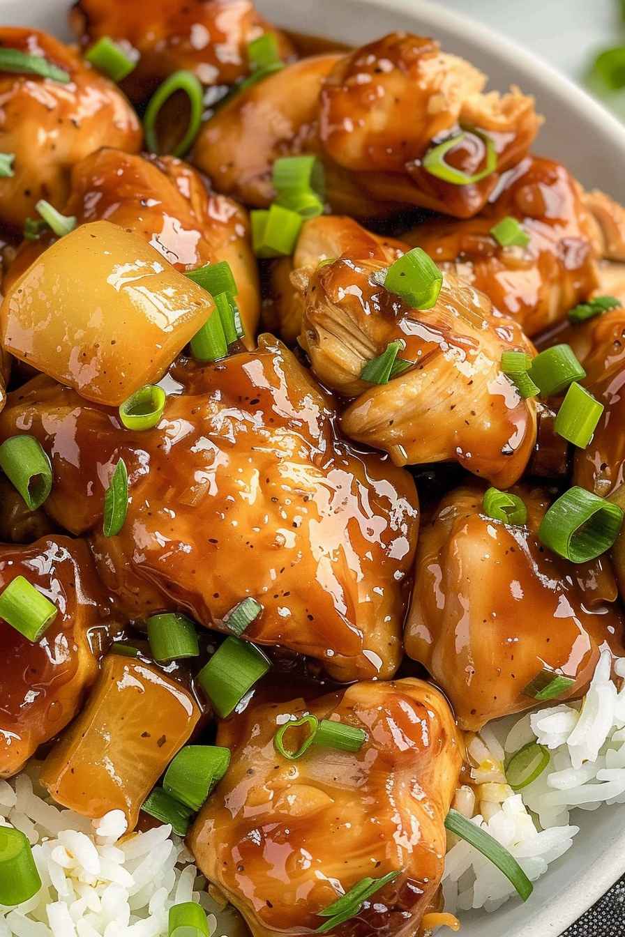 Sweet Hawaiian Crockpot Chicken
