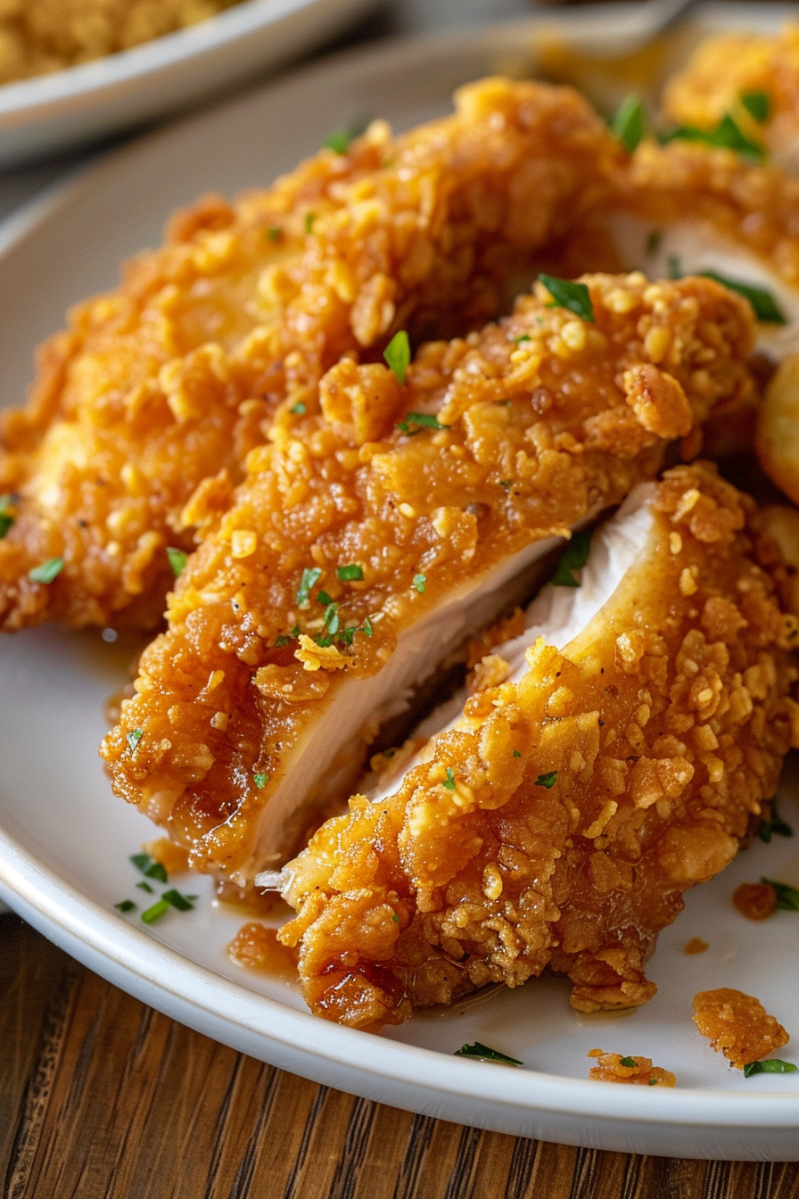 Crispy Ritz Cracker Chicken