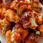 Maple Sriracha Roasted Cauliflower