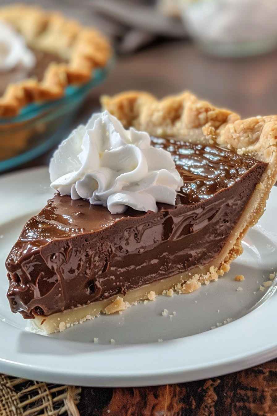 Old Fashioned Chocolate Pie