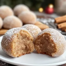 Cinnamon Sugar Snowball Cookies-image