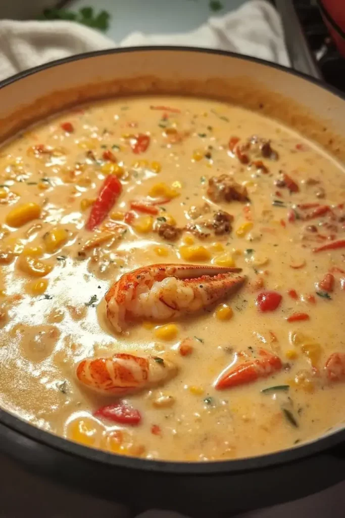 Crawfish and Corn Bisque recipe