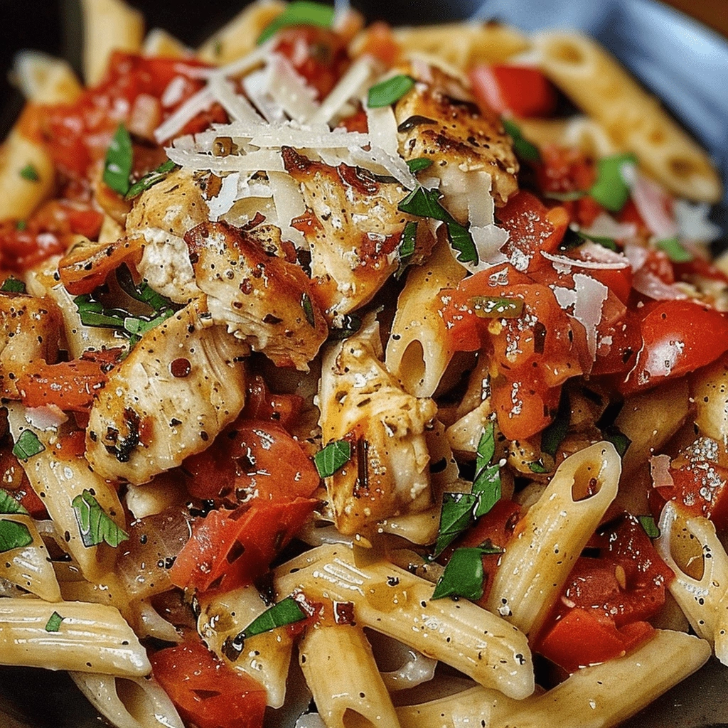 Bruschetta Chicken Pasta - MmmRecipes : Easy and Delicious Recipes