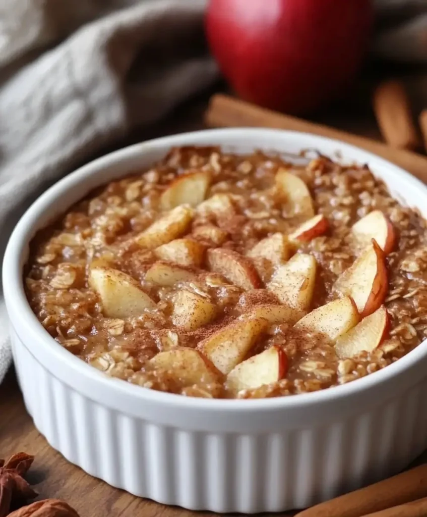 Apple Cinnamon Baked Oatmeal