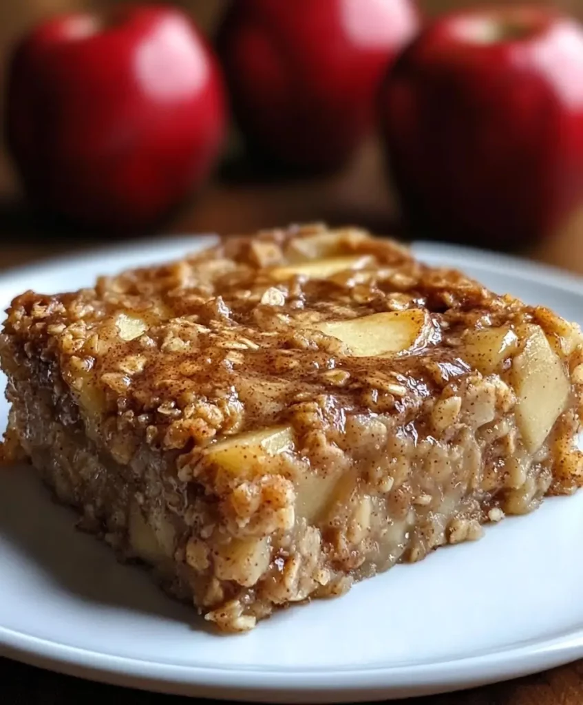 Apple Cinnamon Baked Oatmeal