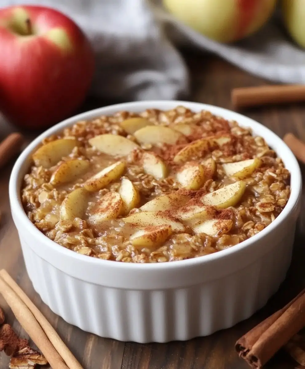 Apple Cinnamon Baked Oatmeal