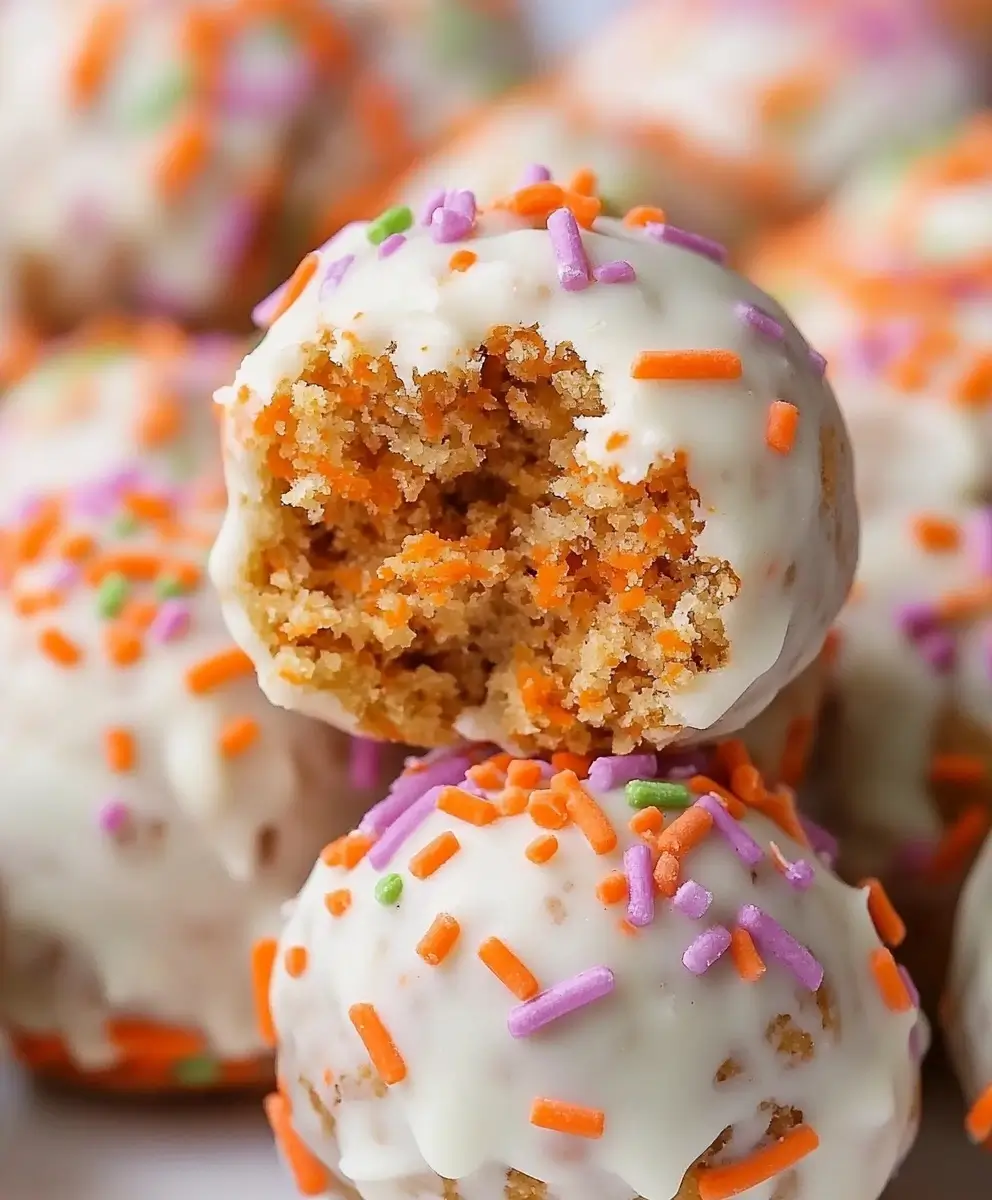 Carrot Cake Truffles