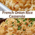 French Onion Rice Casserole