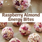 Raspberry Almond Energy Bites