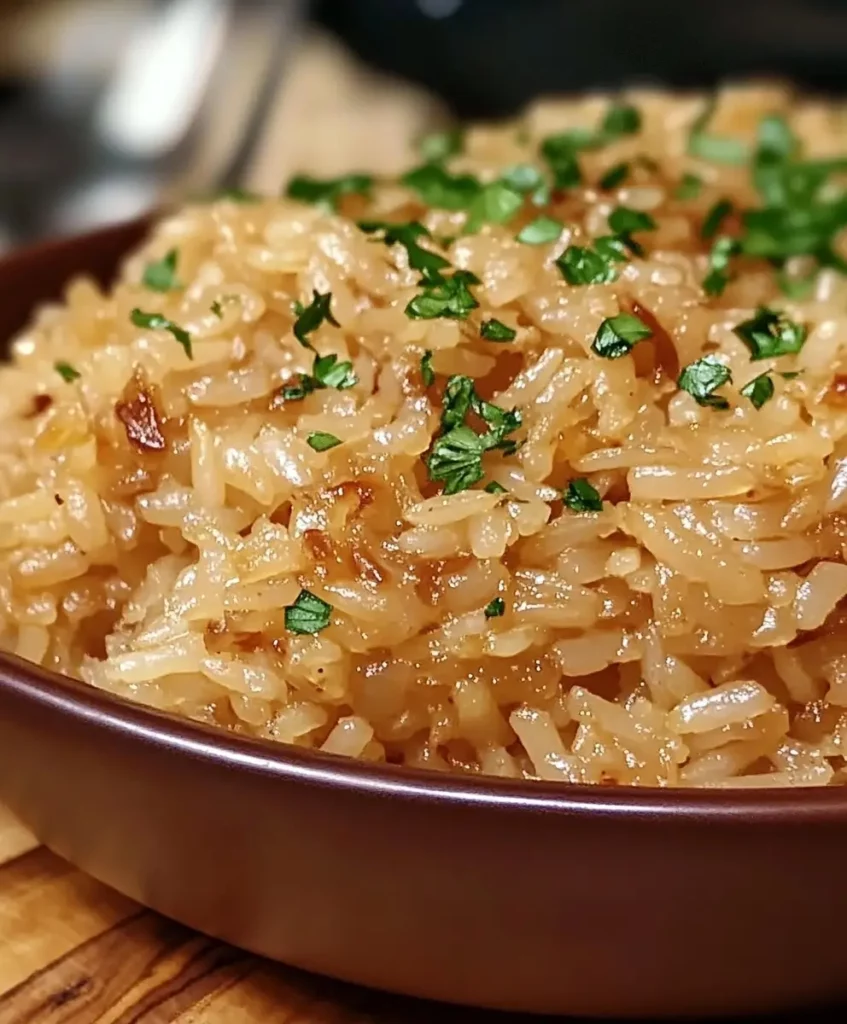 French Onion Rice Casserole
