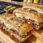 Baked Italian Sub Sandwiches