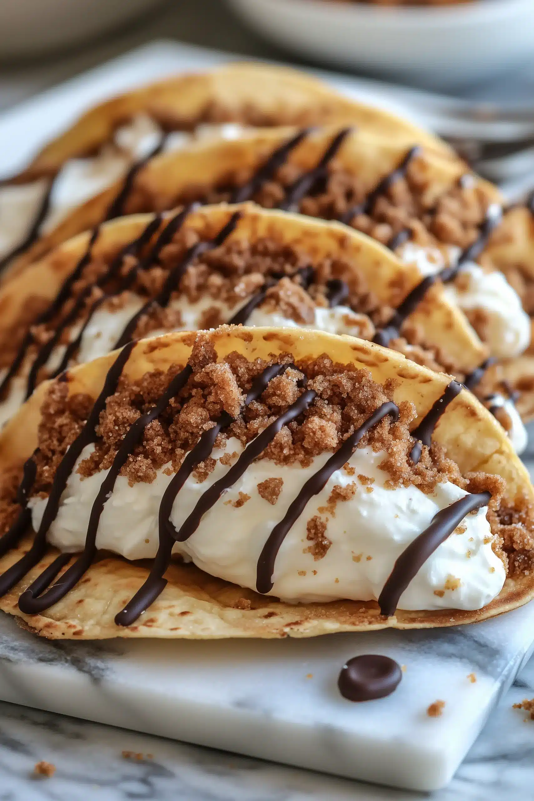 Cheesecake Cookie Dough Tacos image