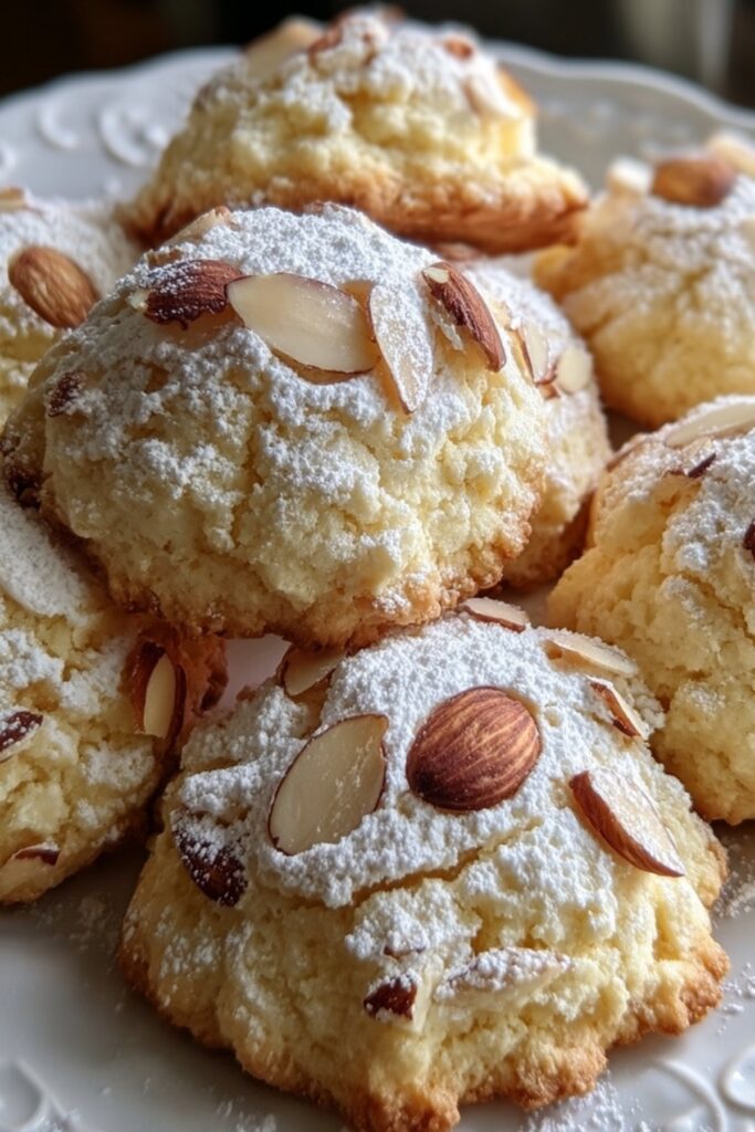 Italian Almond Ricotta Cookies