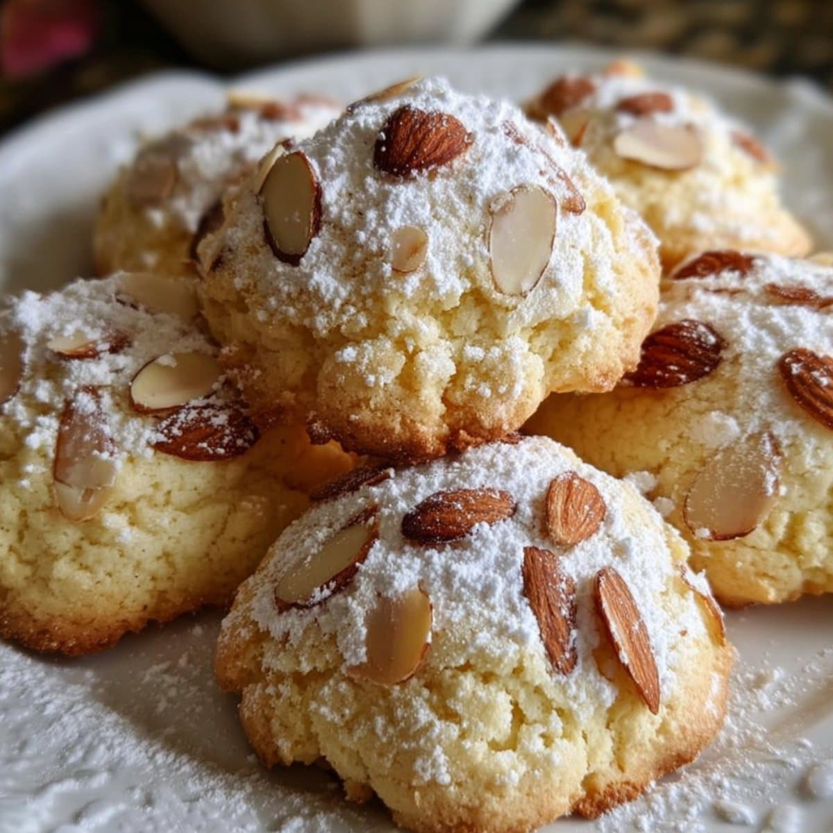 Italian Almond Ricotta Cookies