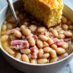 White Beans & Ham with Cornbread