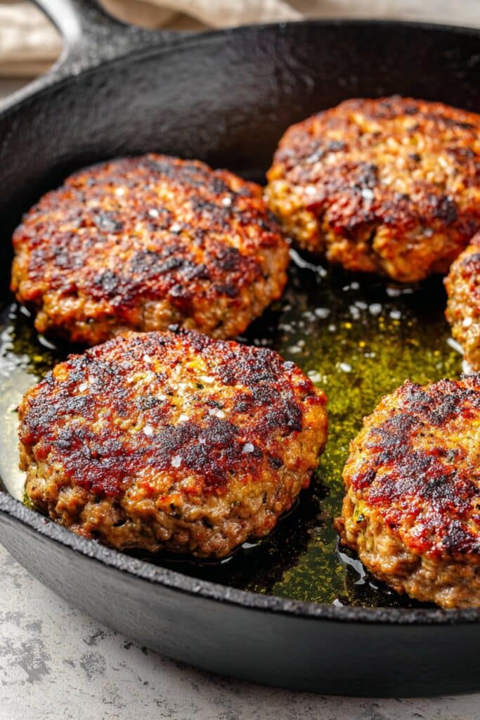 step 1-Cheeseburger Cake