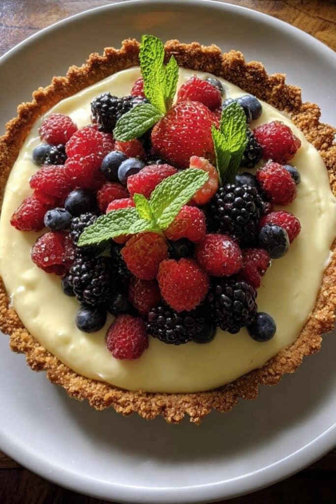 Limoncello Mascarpone Tart