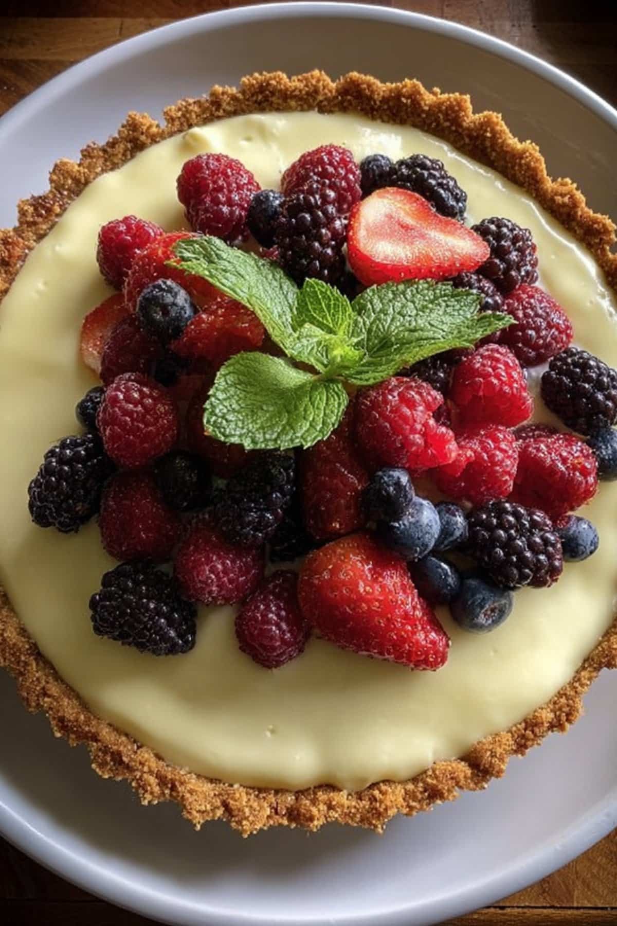 Limoncello Mascarpone Tart