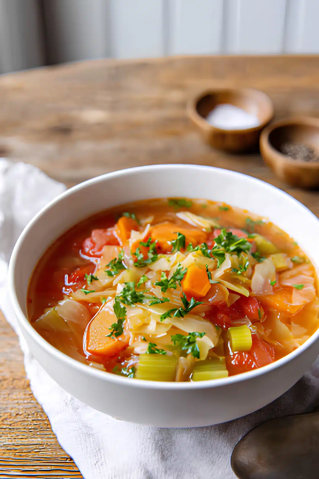 Cabbage weight loss soup