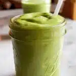 Creamy green smoothie