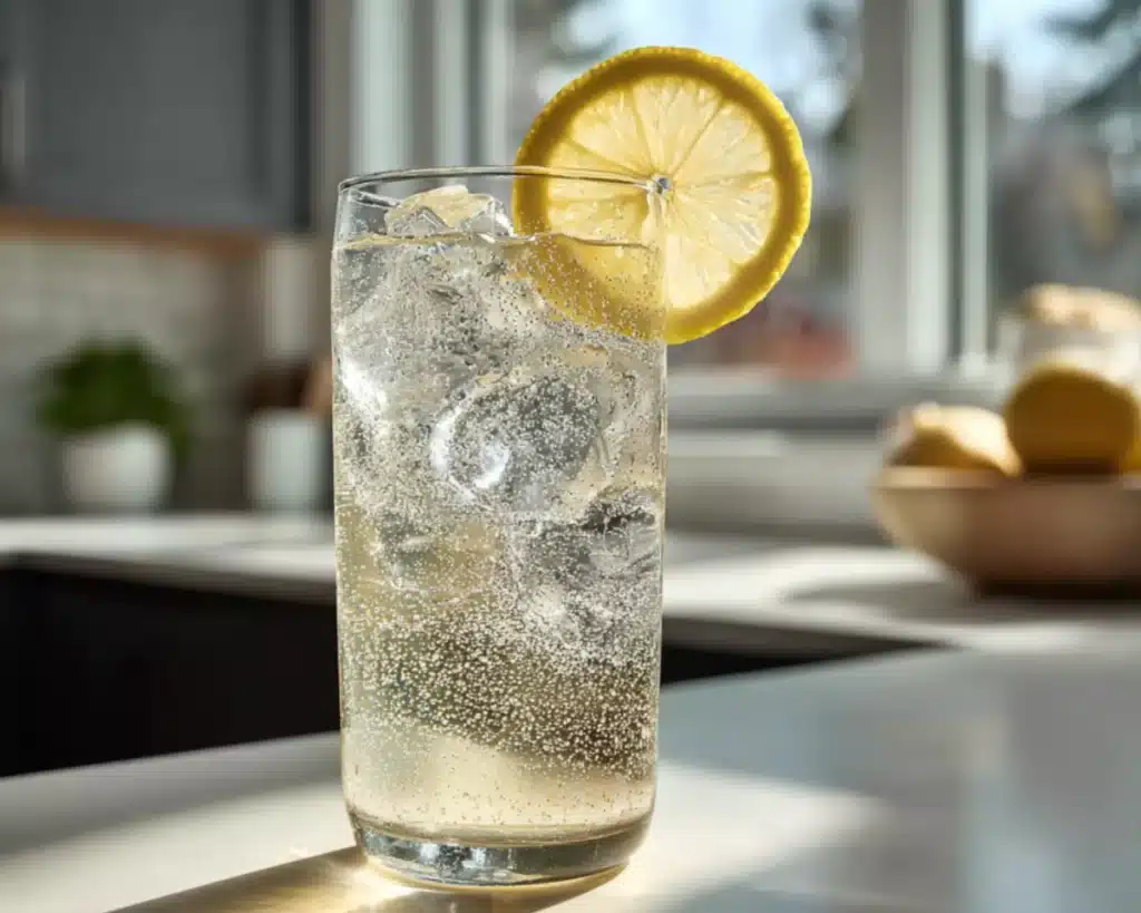 Lemon ice refreshment