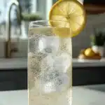 Sparkling lemon drink